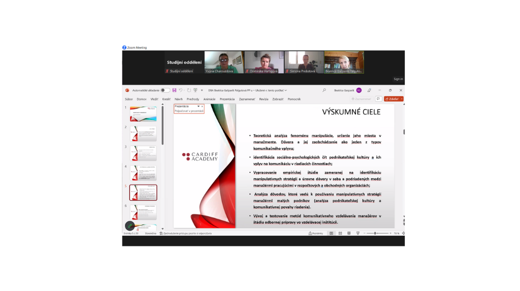 Jarni online obhajoby 32023 | Jarné online obhajoby