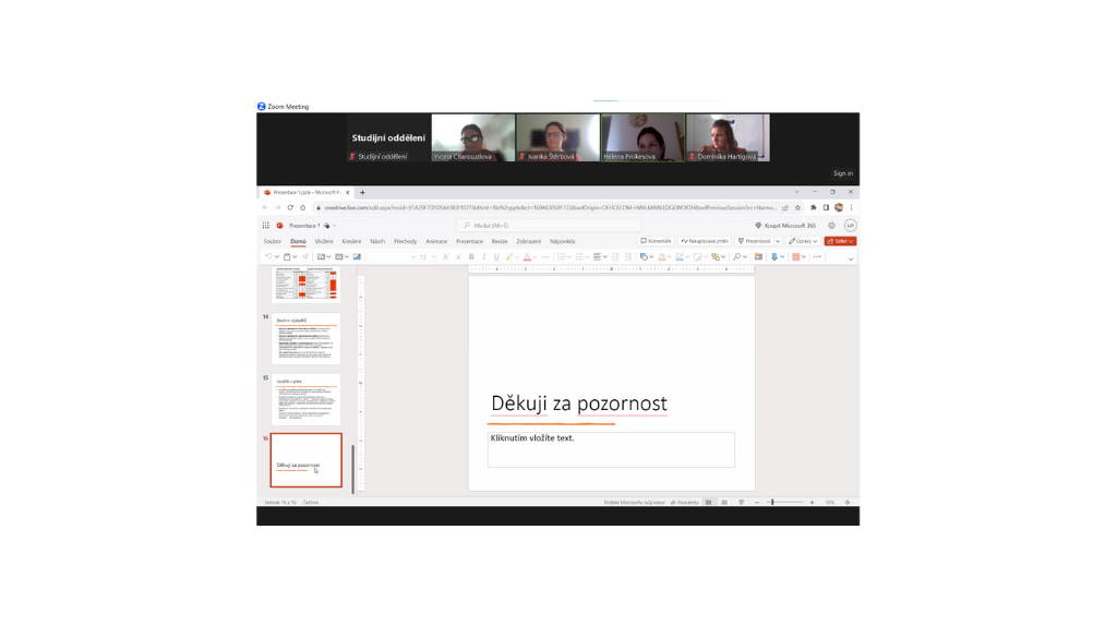 Podzimni online obhajoby 92023 | Jesenné online obhajoby