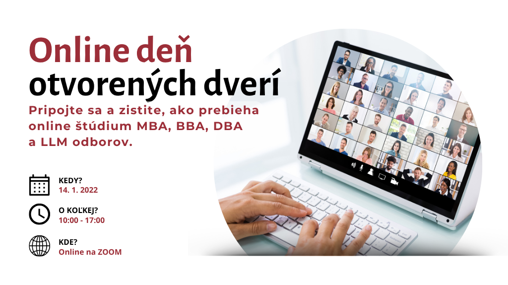 Online den otvorenych dveri 14. 91 2022 | Online deň otvorených dverí 14. 1. 2022
