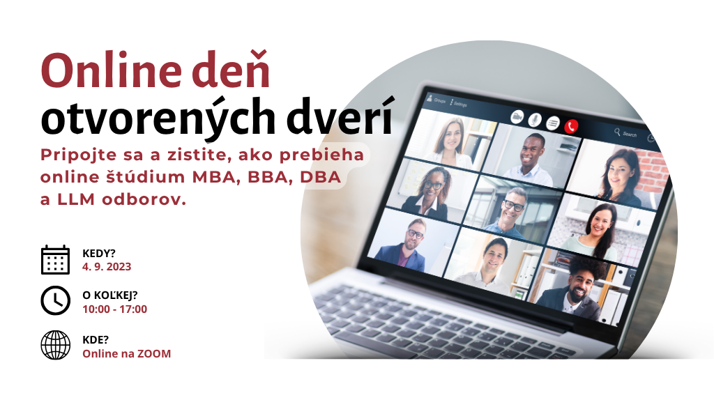 Online den otvorenych dveri 4. 9. 2024 | Online deň otvorených dverí