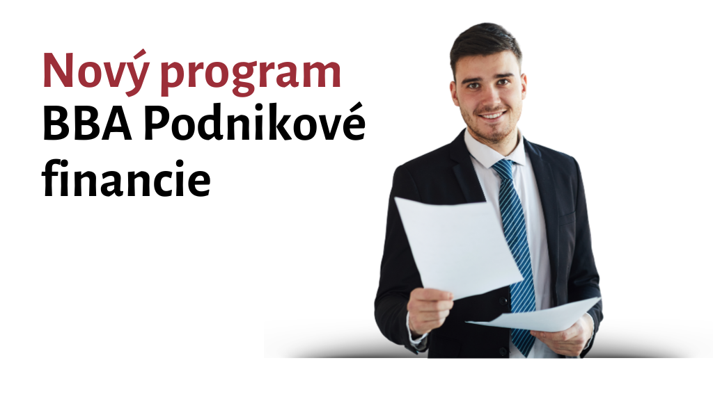 Novy program BBA Podnikove financie SK | Nový program BBA Podnikové financie