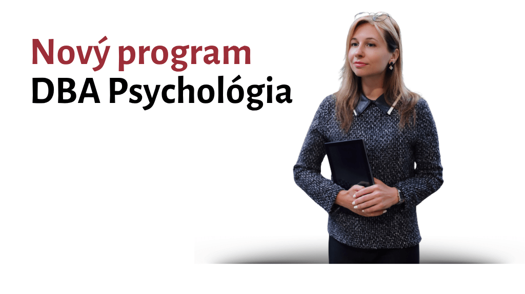 Novy program DBA Psychologia | Nový program DBA Psychológia