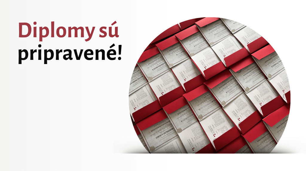 SK Diplomy su pripravene 3.26 | Diplomy po jesenných obhajobách mieria k našim absolventom
